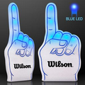 Light Up Blue #1 Foam Finger - 15 Day